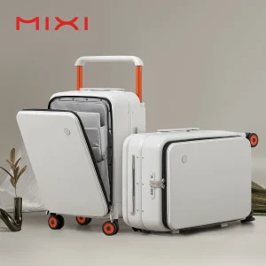 Mixi 20-Inch Wide-Handle Carry-On Suitcase