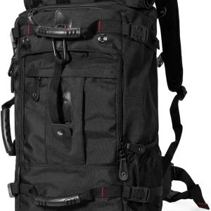 60L Expandable Convertible Travel Duffle Backpack