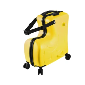 Kids Ride On Suitcase with Wheels, Scooter Luggage for Toddlers Travel, Durable Children's Suitcase for Boys & Girls Ages 2-15 Years