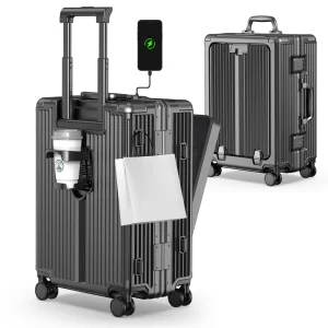 22-Inch Aluminum Frame Carry-On Luggage