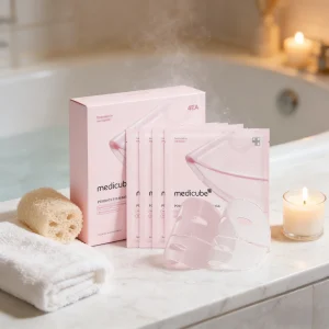 Pink Collagen Gel Mask 4-Pack