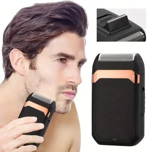 Rechargeable Men’s Electric Shaver with Digital Display